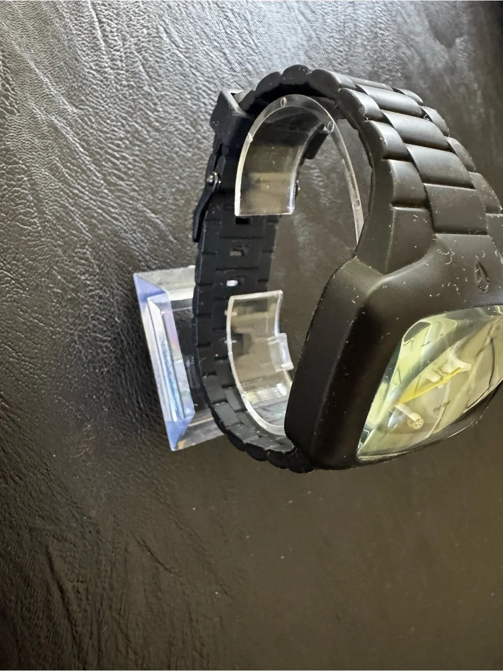 Nixon Black Rubber Player  Analog Watch